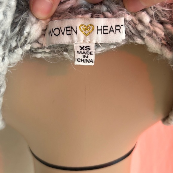 Grey Crochet Cardigan - Picture 3 of 4